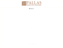 Tablet Screenshot of pallaswoodworks.com